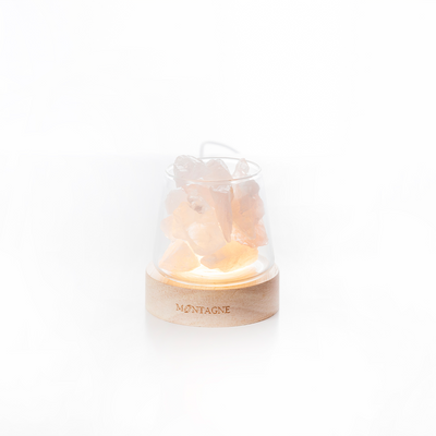 水晶擴香組 富士山款 mini|粉水晶|愛情X人緣
