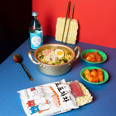 【HADxTKK】蛤蜊青陽辣椒風味拉麵(4入/袋)
