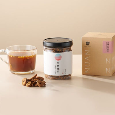 【暖暖純手作】黑糖原片薑茶