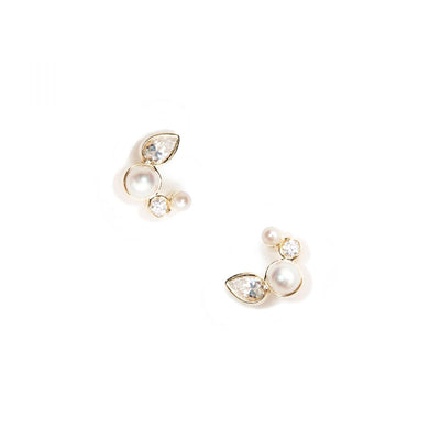 Foglia Pearl Earring