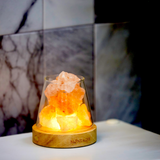 水晶擴香組 富士山款 橙晶鹽｜靈感Ｘ野心