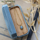 VANTAGE｜海藍寶項鍊