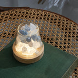 水晶擴香組 富士山款 藍混晶｜希望Ｘ溝通