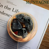 水晶擴香組 富士山款 茶水晶｜健康Ｘ睡眠