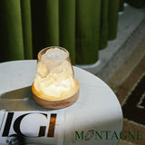 水晶擴香組 富士山款 白水晶｜記憶Ｘ生財