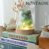 水晶擴香組 富士山款 綠螢石｜正財Ｘ信任