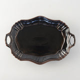 Studio M' chanter 法式華麗附把手餐盤 共兩色