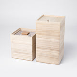 Kirihaco 桐木野菜保存箱L