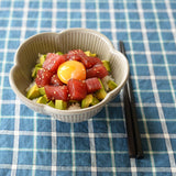 Studio M' fleuron 線條刻紋梅花碗 共二色