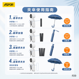 ASPOR 手持折疊360玩轉冰芯扇 F09