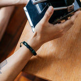 Nouvelle｜Forest｜綠虎眼。黑瑪瑙手鏈