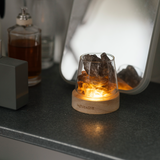 水晶擴香組 富士山款 mini｜茶水晶｜健康Ｘ睡眠