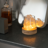 水晶擴香組 富士山款 mini｜白水晶｜記憶Ｘ生財