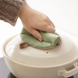 日本莫蘭迪色圓型鍋子隔熱墊 共五色