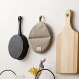 日本莫蘭迪色圓型鍋子隔熱墊 共五色