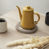 日本莫蘭迪色圓型鍋子隔熱墊 共五色