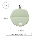 日本莫蘭迪色圓型鍋子隔熱墊 共五色