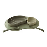 日本 SUC SUC 豆子兒童餐具四件組 共三色