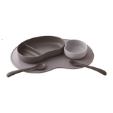 日本 SUC SUC 豆子兒童餐具四件組 共三色