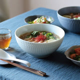 日本美濃燒小田陶器波紋大碗 共三色