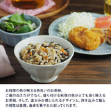 日本美濃燒刀脊紋花形飯碗 共三色