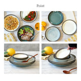 日本 MARLE Rim 十草深盤 共三色