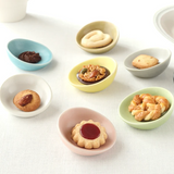 日本粉彩筷架斜面迷你碟 共八色