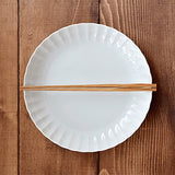 日本粉彩荷葉邊圓盤 共五色