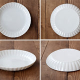 日本粉彩荷葉邊圓盤 共五色