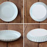 日本粉彩荷葉邊圓盤 共五色