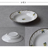 日本水果螺旋紋深盤 共二款