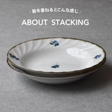 日本水果螺旋紋深盤 共二款