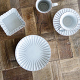 日本 Roots Fuga 月白色圓盤(12.5cm-24cm)