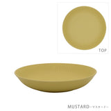 日本 THE VESSEL 輕量直線刻紋深盤 共五色