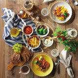 日本 THE VESSEL 輕量直線刻紋深盤 共五色