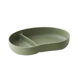 日本 SUC SUC 豆子兒童分隔餐碗 共三色