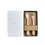 日本 SUC SUC 兒童餐具組 共三色