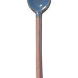 日本美濃燒彩色陶湯匙 共六色