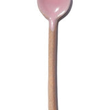 日本美濃燒彩色陶湯匙 共六色