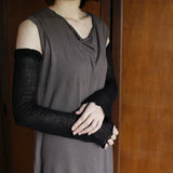 日本製 100% 真絲防曬臂套