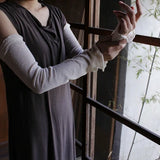 日本製 100% 真絲防曬臂套