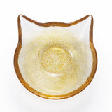 日本 coconeco craft 貓剪影玻璃碗 共五款