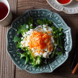 日本益子燒鈴蘭花盤 共二色