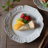 日本益子燒鈴蘭花盤 共二色