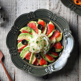 日本益子燒魔鏡盤 共二色