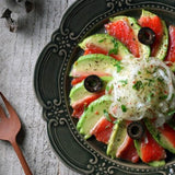 日本益子燒魔鏡盤 共二色