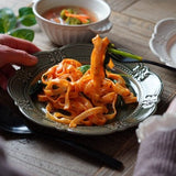 日本益子燒魔鏡盤 共二色