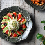 日本益子燒魔鏡盤 共二色