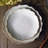 日本益子鐵線蓮花形盤 (S/L)