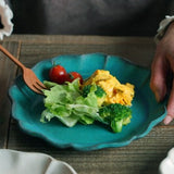 日本益子燒向日葵花盤 共二色